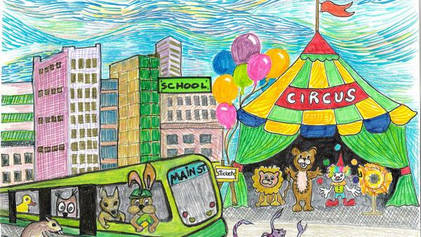 Jeremy Jackrabbit Hops on Board Book Cover Artwork