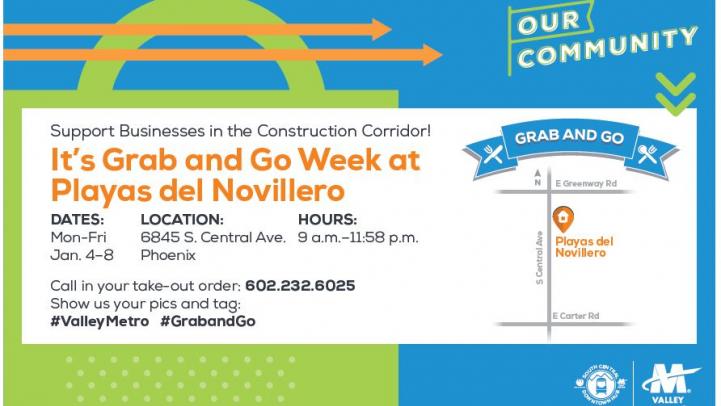 Grab and Go flier.