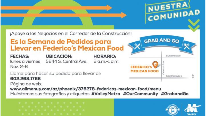 Grab y Go Flyer.