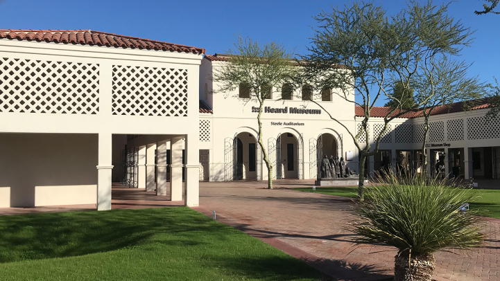 Front of Heard Museum