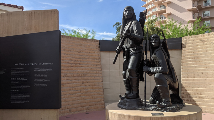 Veterans Memorial at Heard Museum