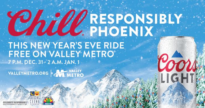 Coors Light Free Rides Chill Responsibly Coors Light Free Rides Chill Responsibly