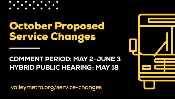Proposed Service Changes