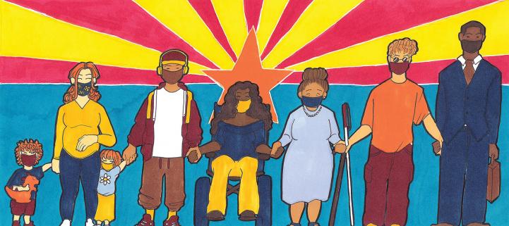 Zariyah Brown’s artwork – “We Ride Together” Zariyah Brown’s artwork – “We Ride Together”