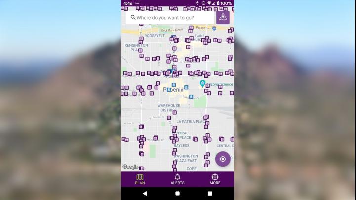 Graphic of VM new app