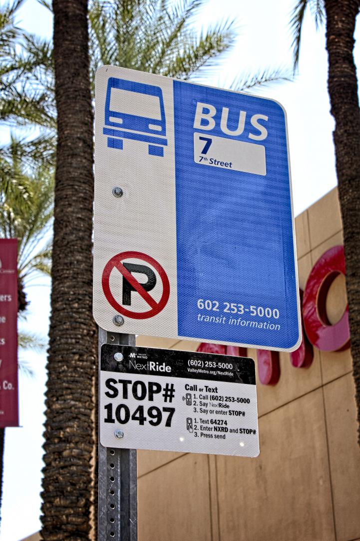 Bus Stop Sign