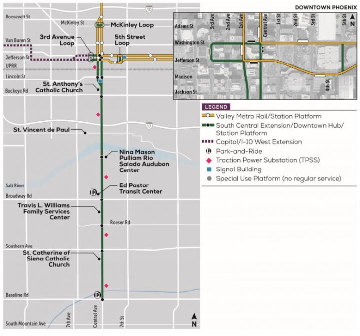 South Central Construction Map South Central Construction Map