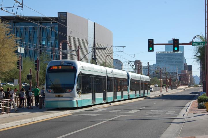 Light rail and buses help reduce carbon emissions Light rail and buses help reduce carbon emissions
