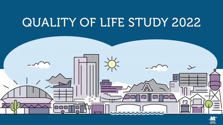 Animated image showing iconic parts of metro Phoenix
