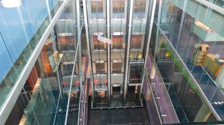 Burton Barr Library elevator