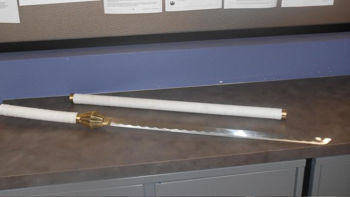 Sword in lost and found