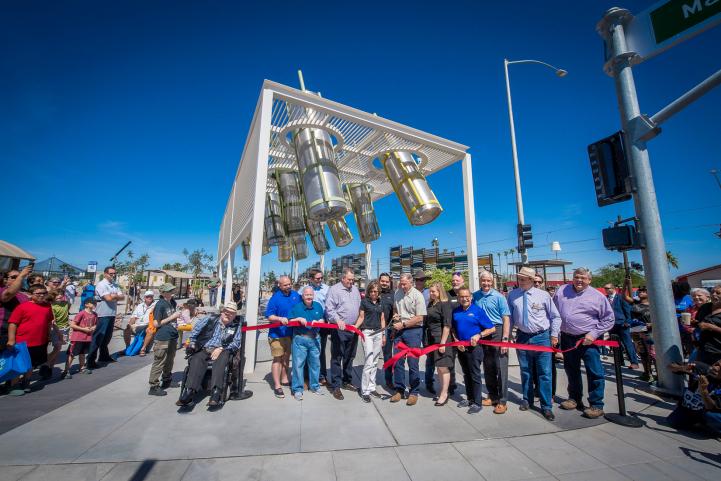Officials cut ribbon on May 18
