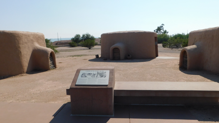 Pithouses at the Pueblo Grande Museum
