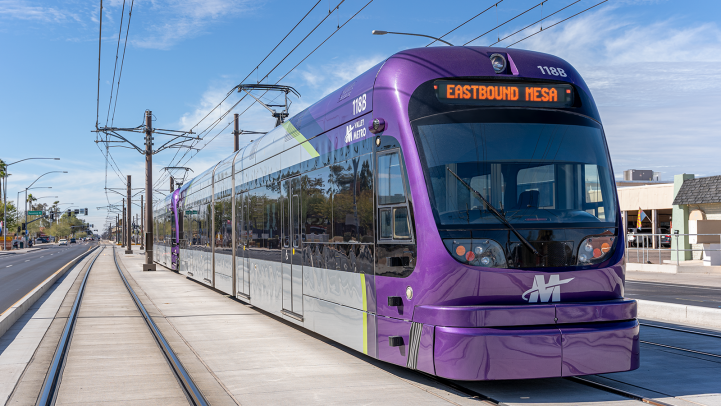 light rail vehicle