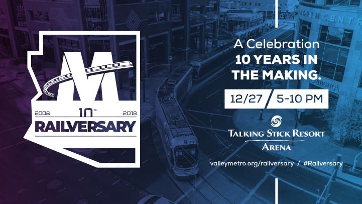 Railversary - 10 years of Light Rail - Dec 27 - 5-10 PM