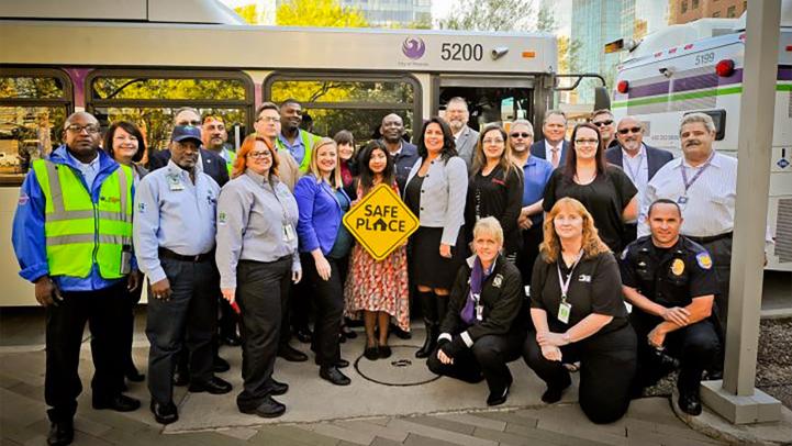 safe place logo with those who help serve it