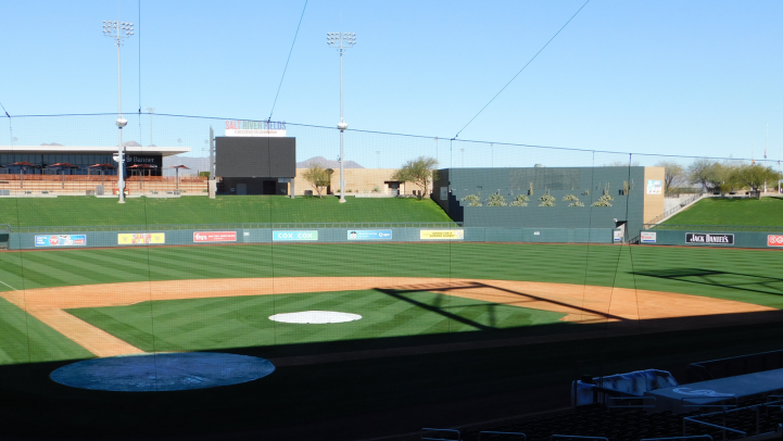 Salt River Fields scoreboard