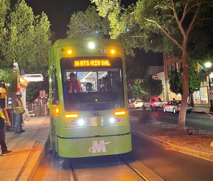 Streetcar testing underway