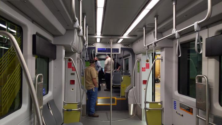 Interior of Tempe Streetcar