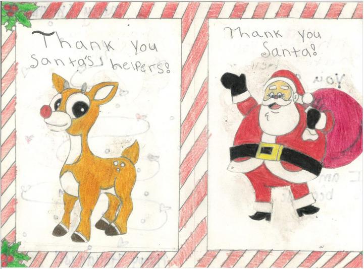 Thank you letter from Wilson Elementary School