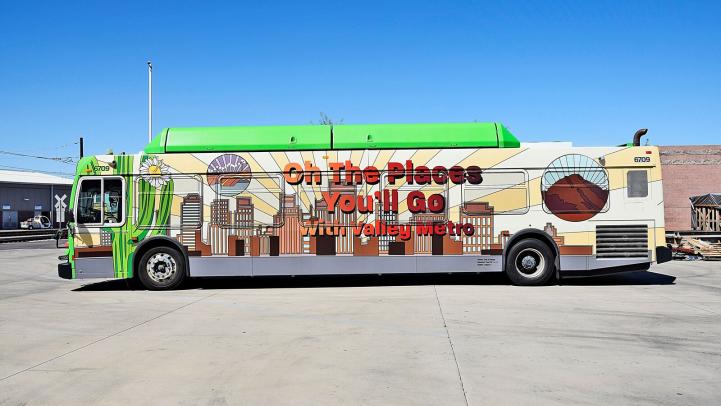 New Design A Transit Wrap bus