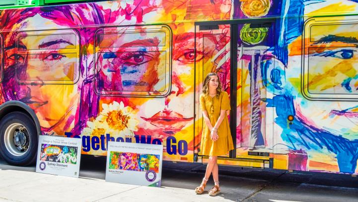 Design a transit wrap winner