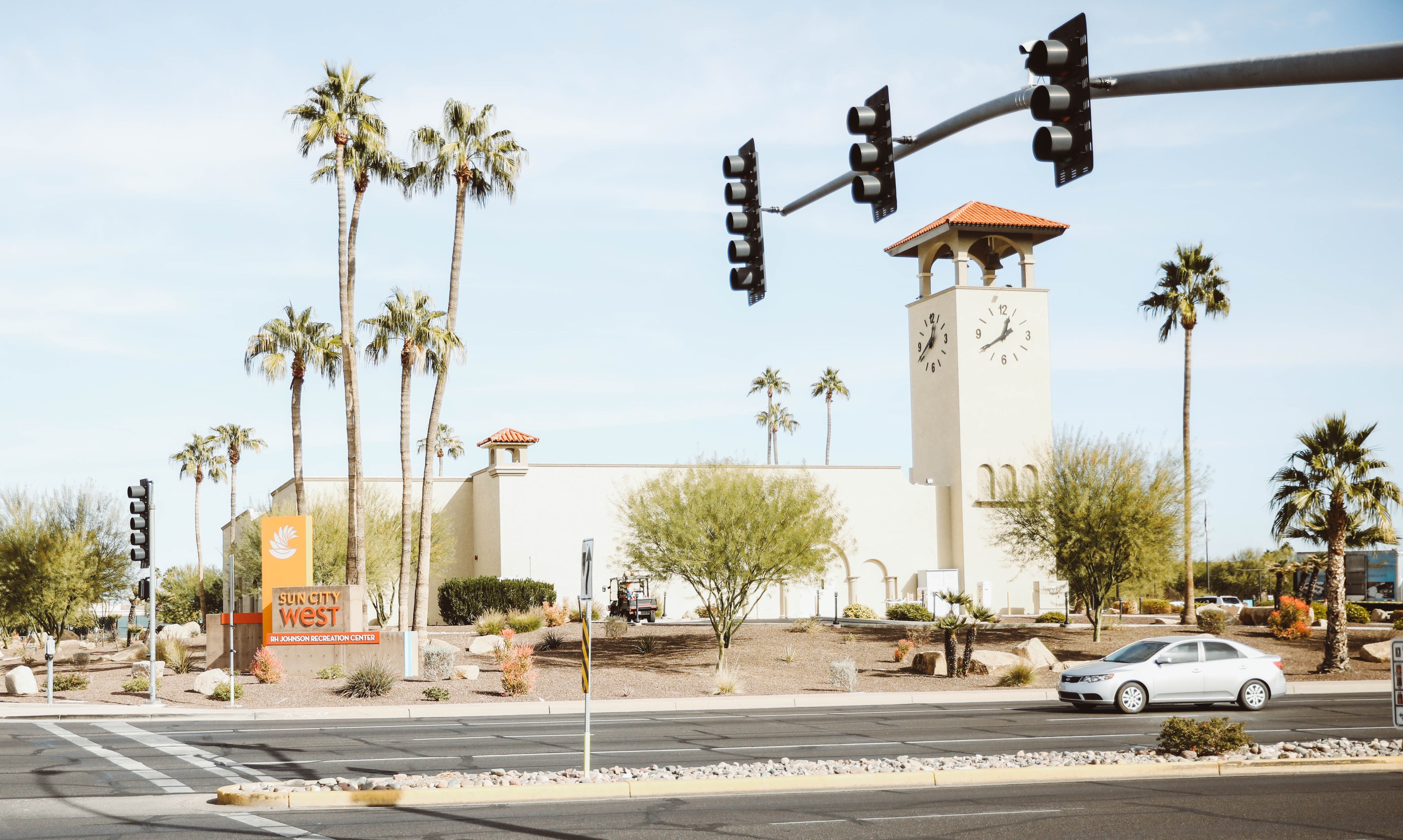 Sun City West Recreation Center from across the street